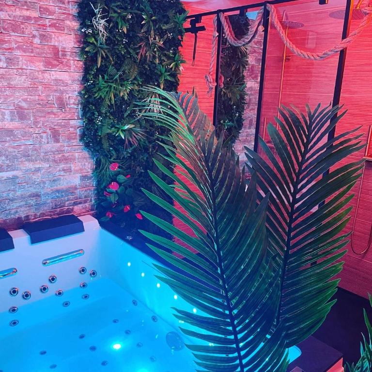 Jungle Love Loveroom avec Balnéo à 10 min de Disneyland Paris - Apartamento de 1 dormitorio - 3