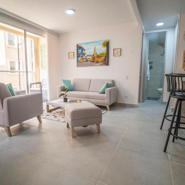 Modern apartment minutes from the beach - Apartamento de 2 dormitorios - 10