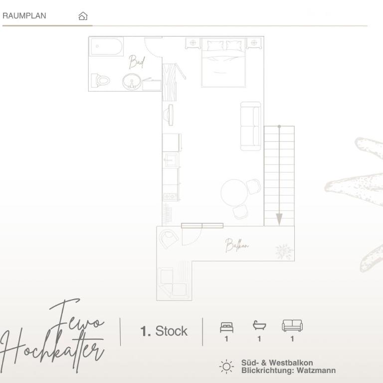Haus Kilian - Apartment mit Balkon - 8