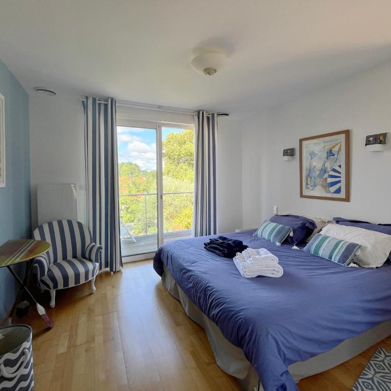 Villa front Bassin, accès plage privée, piscine - Villa - Vue sur Mer - 21