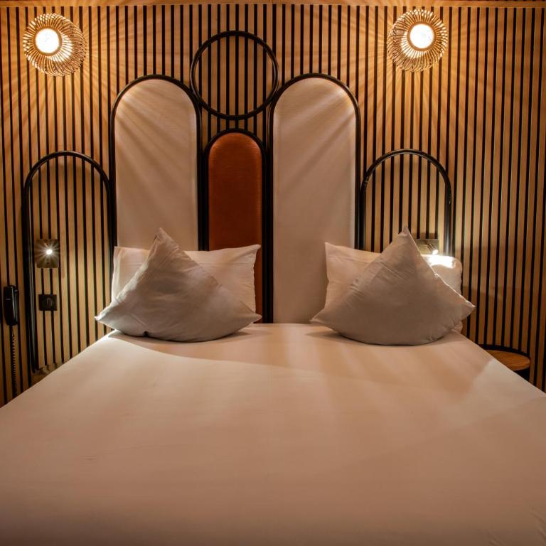 Hôtel de L'Esperance - Chambre Lit Queen-size - Accessible aux Personnes à Mobilité Réduite - 9