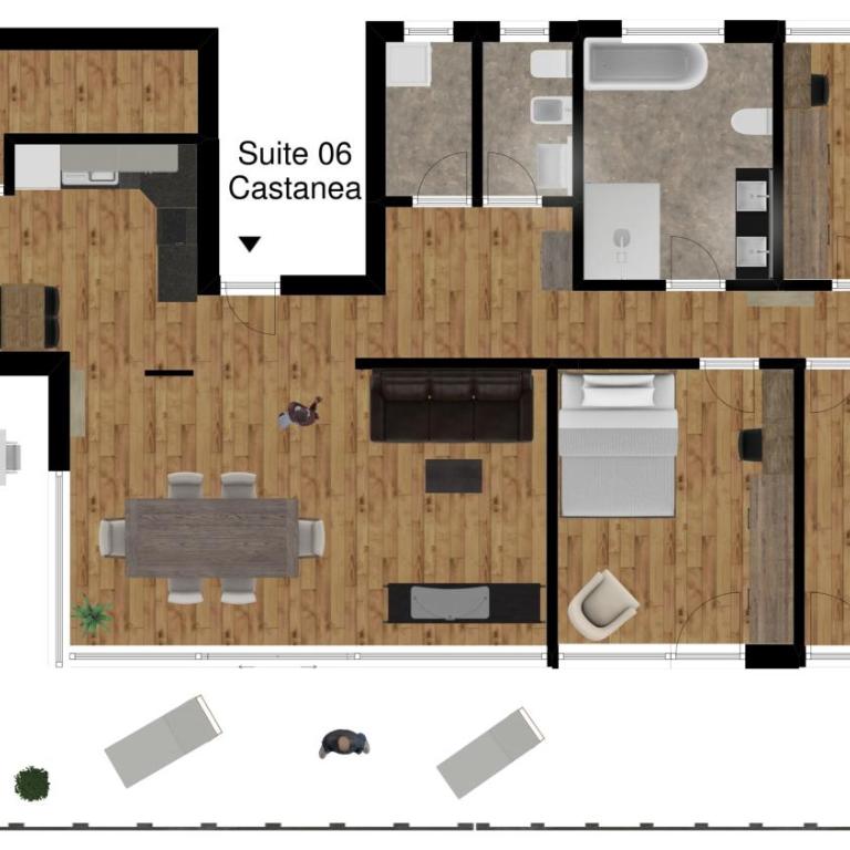 Residence Sonja - Deluxe Apartment mit 3 Schlafzimmern - 19
