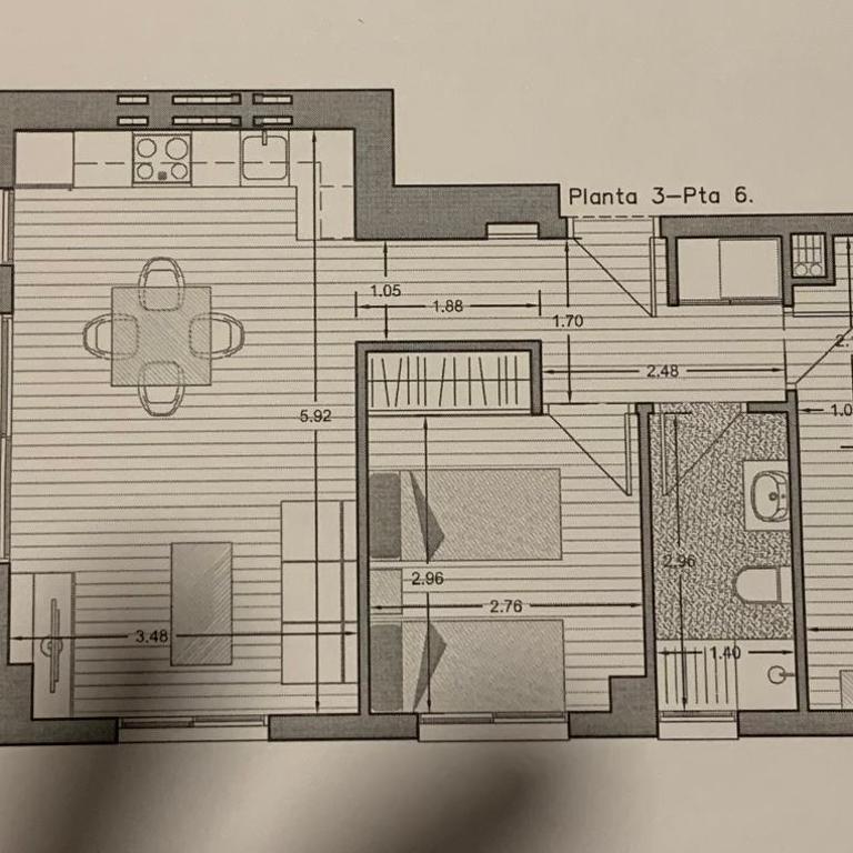 Apartament Playa Gandia - nowy apartament z basenem, 350 m od plaży - Apartamento de 2 dormitorios - 13
