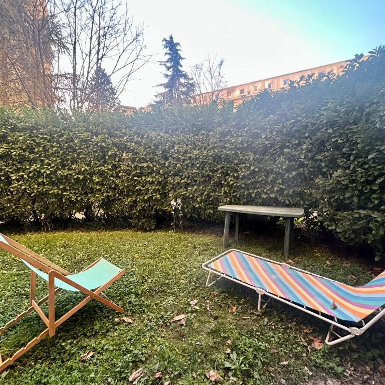 Charmant rez-de-jardin lumineux en plein centre ville de Grenoble - Apartment mit 3 Schlafzimmern mit Parkblick - 6