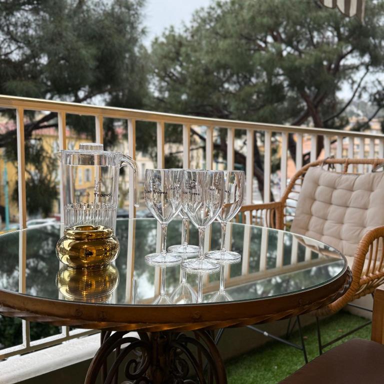 Le Soleil Tropézien, Somptueux 2 pièces - Terrasse Vue Mer - Apartment mit 1 Schlafzimmer - 15
