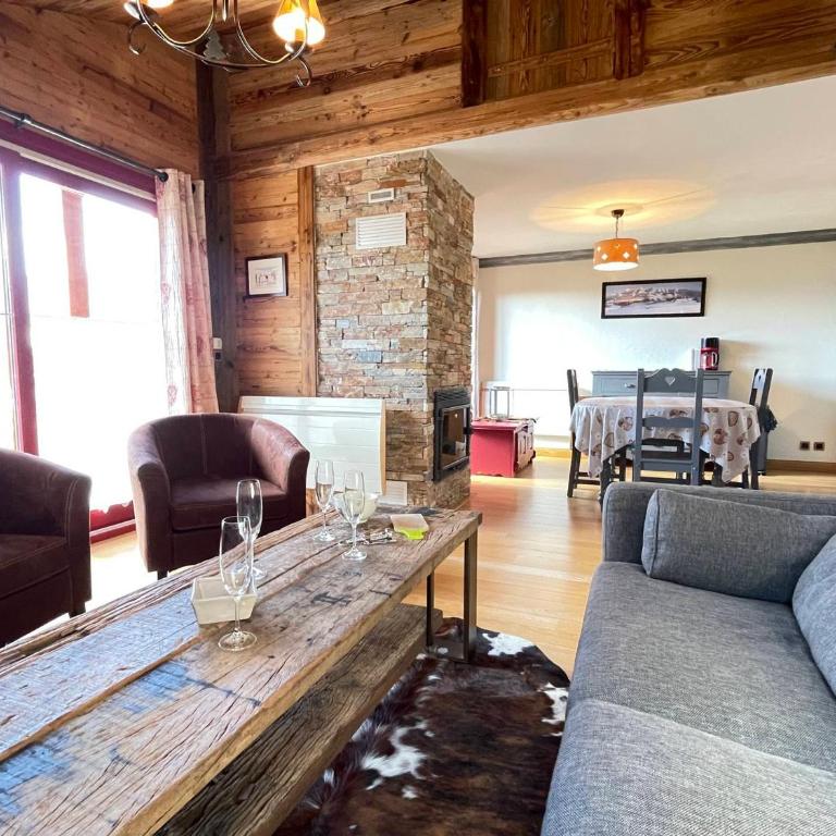 Appartement savoyard 6 pers, terrasse, wifi - Appartement 3 Chambres - 4