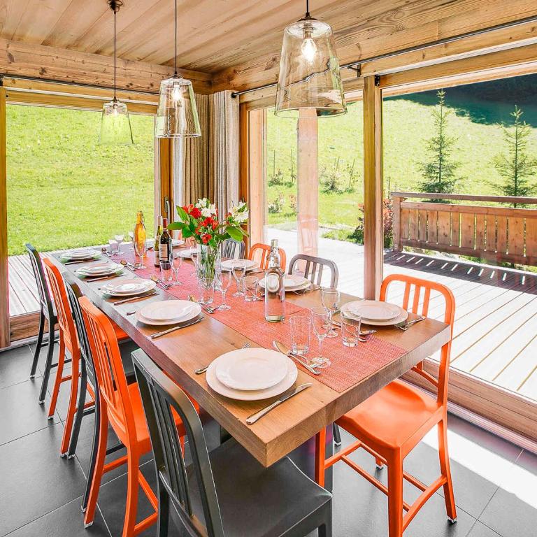 Chalet 4★, 14 pers, sauna, 6 chambres à La Clusaz, pieds des pistes - FR-1-304-306 - Chalet - 4
