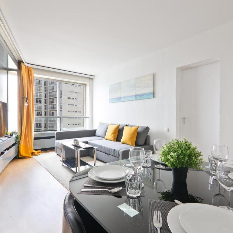 Appartement Quartier Tour Eiffel 5 Free Netflix - Apartamento de 2 dormitorios con vistas a la ciudad - 4