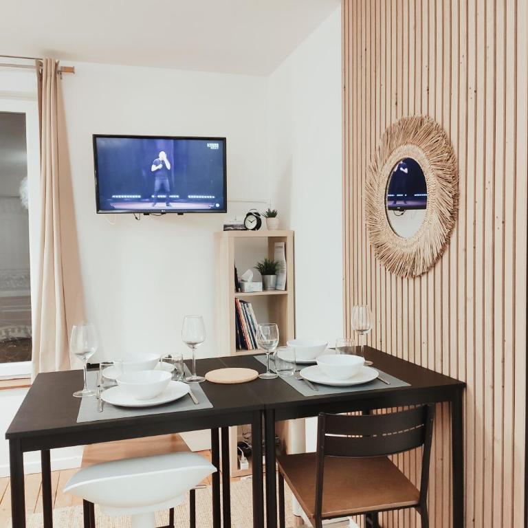 Chaleureux T2 au style VINTAGE - rue gratuite - One-Bedroom Apartment - 1