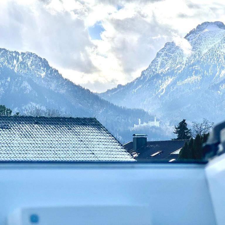 Modernes Apartment nähe Neuschwanstein I Bergblick - Appartamento con 2 Camere da Letto e Balcone - 4