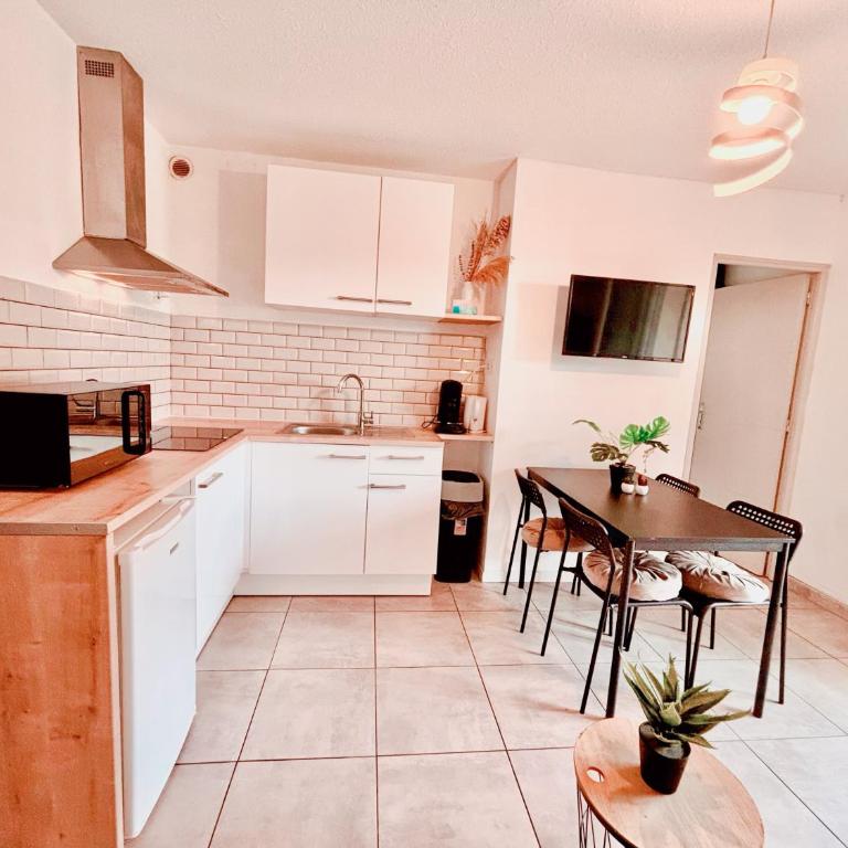 Appartement calme avec jardin privatif - 3 - - Appartement 1 Chambre - 6
