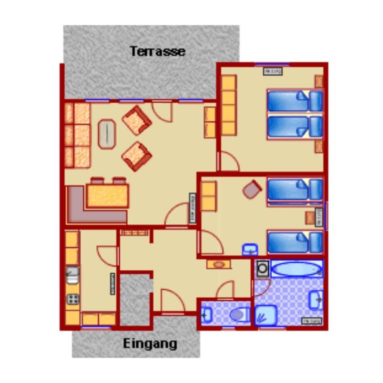 Ferienhaus Gamssteige im Feriendorf Reichenbach G24b - Haus mit 2 Schlafzimmern - 15