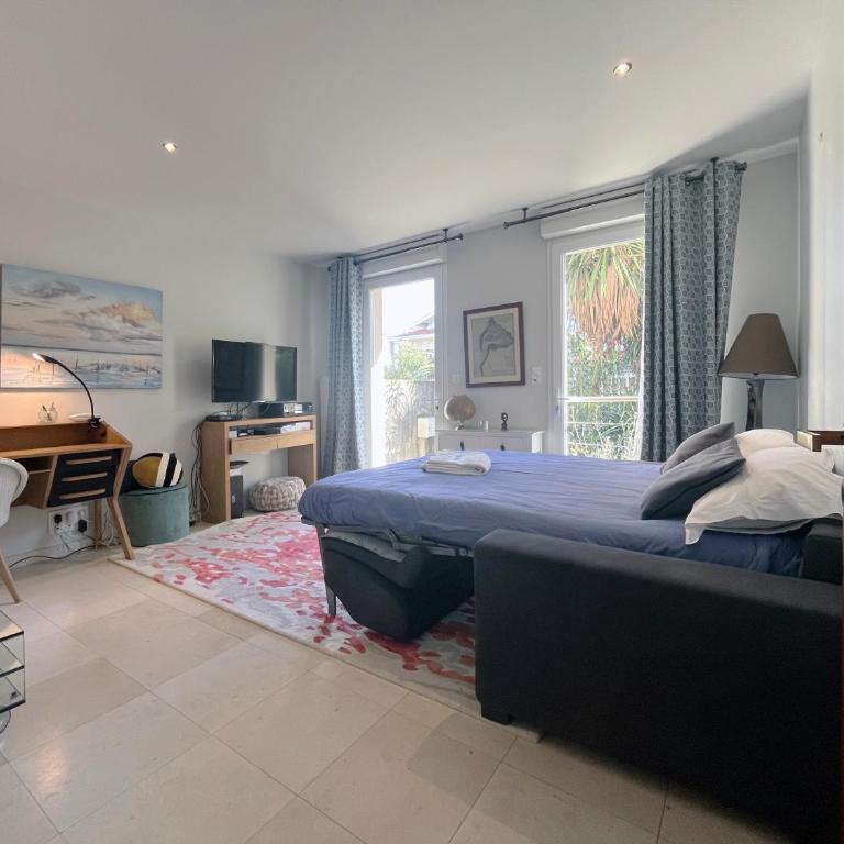 Villa front Bassin, accès plage privée, piscine - Villa - Vue sur Mer - 84