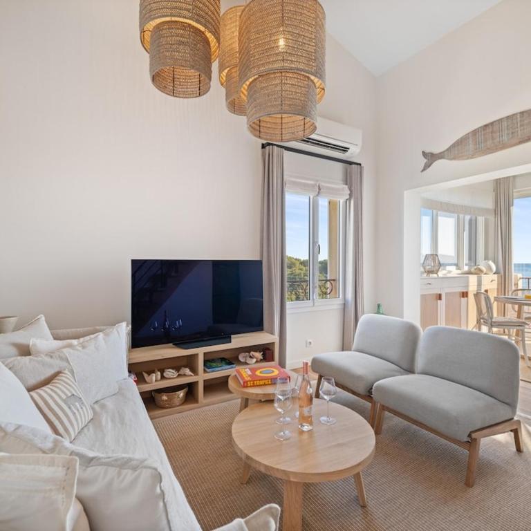Le Duplex de la Mer, vue magnifique, accès plage - Two-Bedroom Apartment - 13