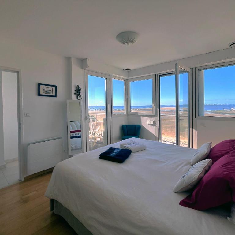 Villa front Bassin, accès plage privée, piscine - Villa - Vue sur Mer - 46