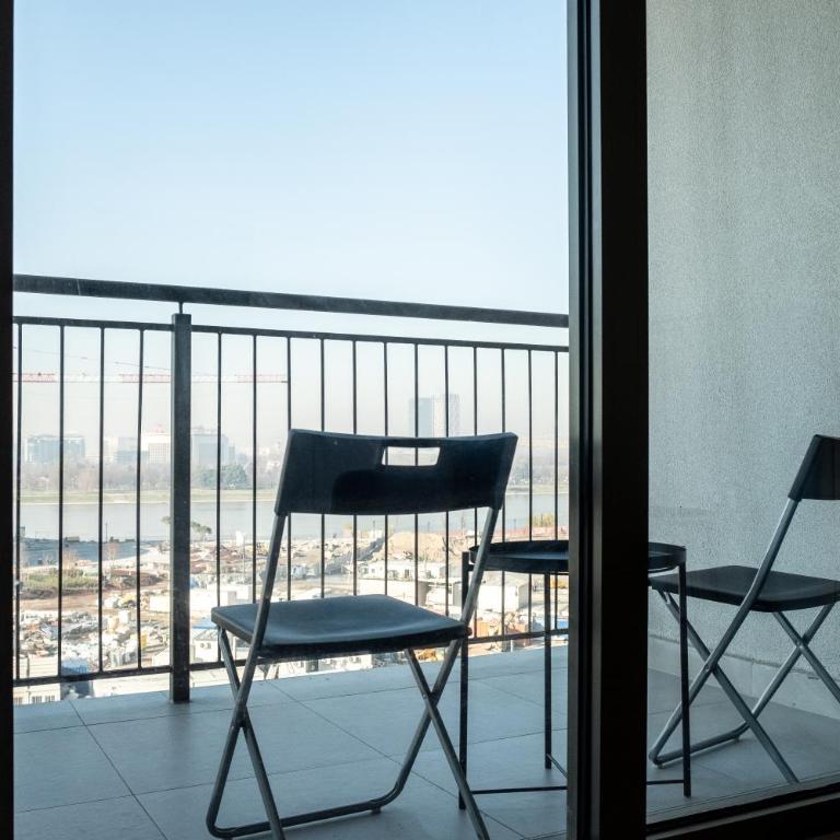 Belgrade Waterfront by Central Business Apartment - Apartman s 1 Spavaćom Sobom i Pogledom na Reku - 1