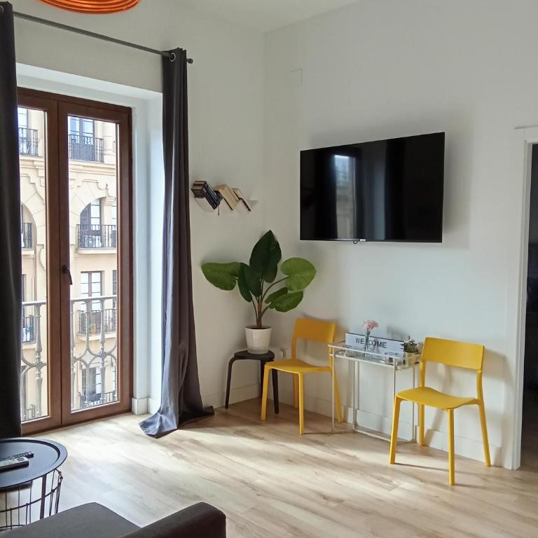 Sevilla deluxe suites - Apartamento Deluxe con balcón - 11