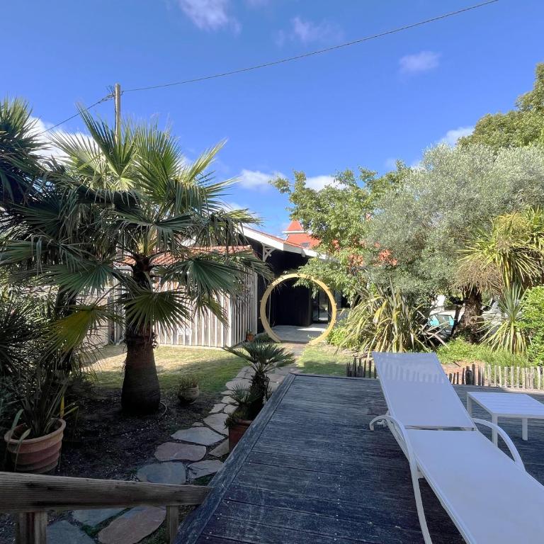 Villa front Bassin, accès plage privée, piscine - Villa - Vue sur Mer - 92