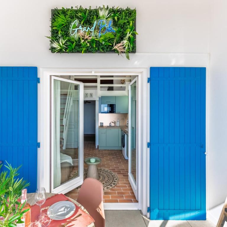 Appart le Grand Bleu Saint Aygulf - Apartment mit 2 Schlafzimmern, einem Balkon und Meerblick - 3