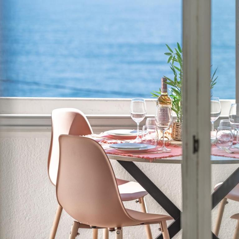 Appart le Grand Bleu Saint Aygulf - Apartment mit 2 Schlafzimmern, einem Balkon und Meerblick - 4