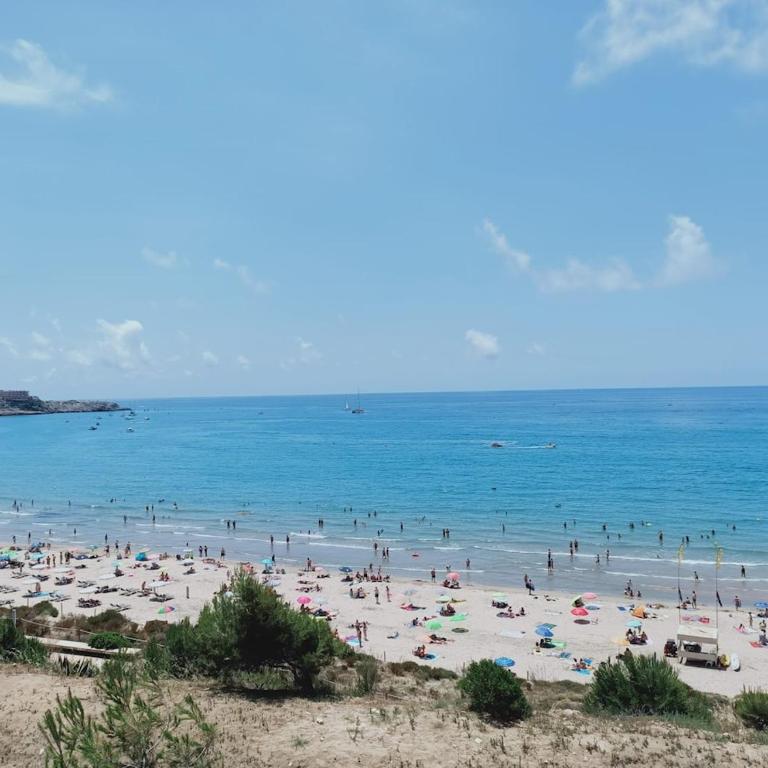 Enjoy the beach, Port Aventura and Ferrari Land - Two-Bedroom Apartment with Terrace and Sea View - 3