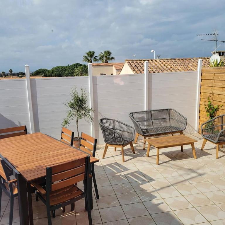 Belle villa climatisée avec Wifi, 2 chambres et jolie terrasse aménagée, à 3km de la plage à PORTIRAGNES LXCHARD7 - Maison 2 Chambres - 15
