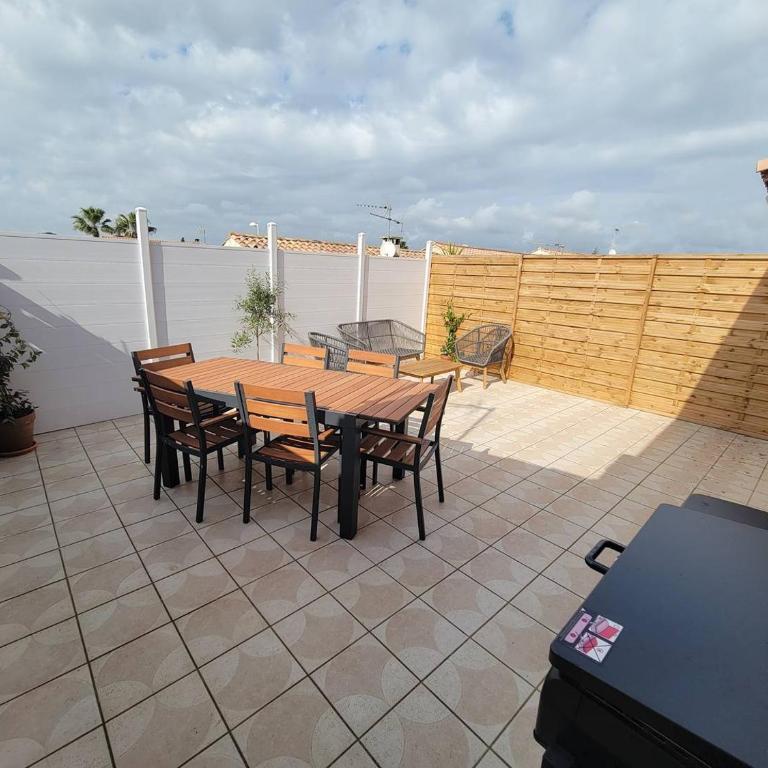 Belle villa climatisée avec Wifi, 2 chambres et jolie terrasse aménagée, à 3km de la plage à PORTIRAGNES LXCHARD7 - Maison 2 Chambres - 16