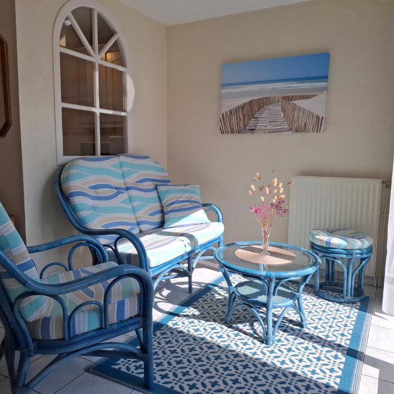 St-Marc T3 face mer à 20m de la plage - Appartement 2 Chambres - 10