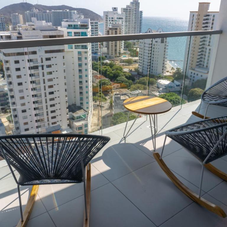 Apartamentos Ámbar Roca Rodadero - AR Rentals - Apartamento de 2 dormitorios - 11