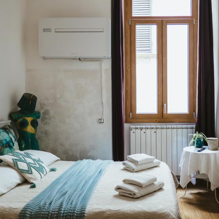 The Smallest Hostel of Florence - Camera Quadrupla con Bagno Privato Esterno - 14