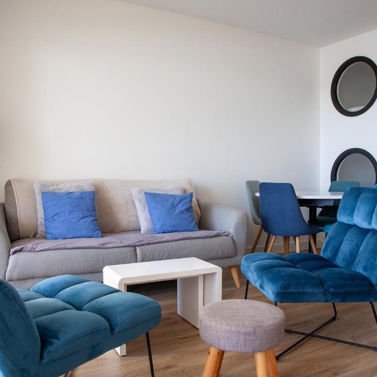 Vue mer Terrasse Parking - Apartment mit 2 Schlafzimmern - 16