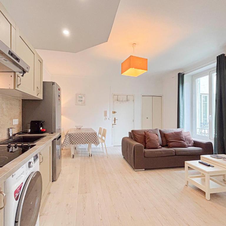 Charmant 2P près du Negresco et de la plage - 3pers - Appartement 1 Chambre - 4