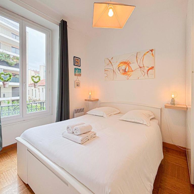 Charmant 2P près du Negresco et de la plage - 3pers - Appartement 1 Chambre - 6