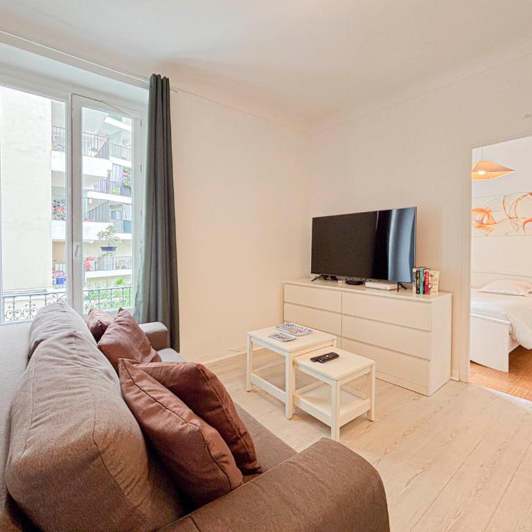 Charmant 2P près du Negresco et de la plage - 3pers - Appartement 1 Chambre - 7