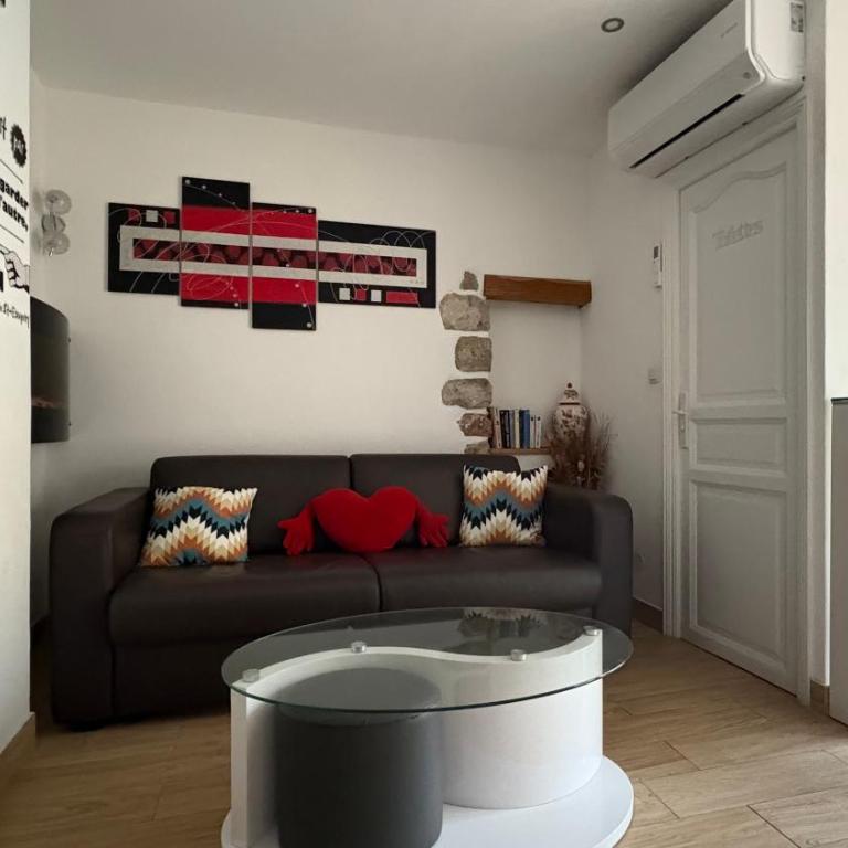 Goeland 1, classé 3, climatisé, wifi, terrasse , 150 m de la plage - Appartement 1 Chambre - 11