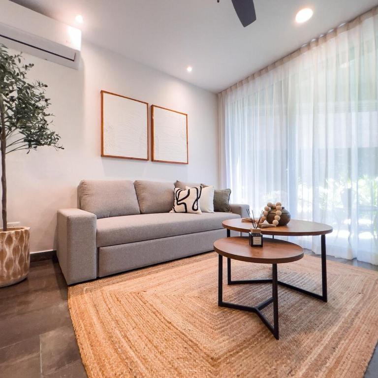 Luxurious 2br in Tulum with Breathtaking Views - Apartamento de 2 dormitorios con vistas al complejo - 10
