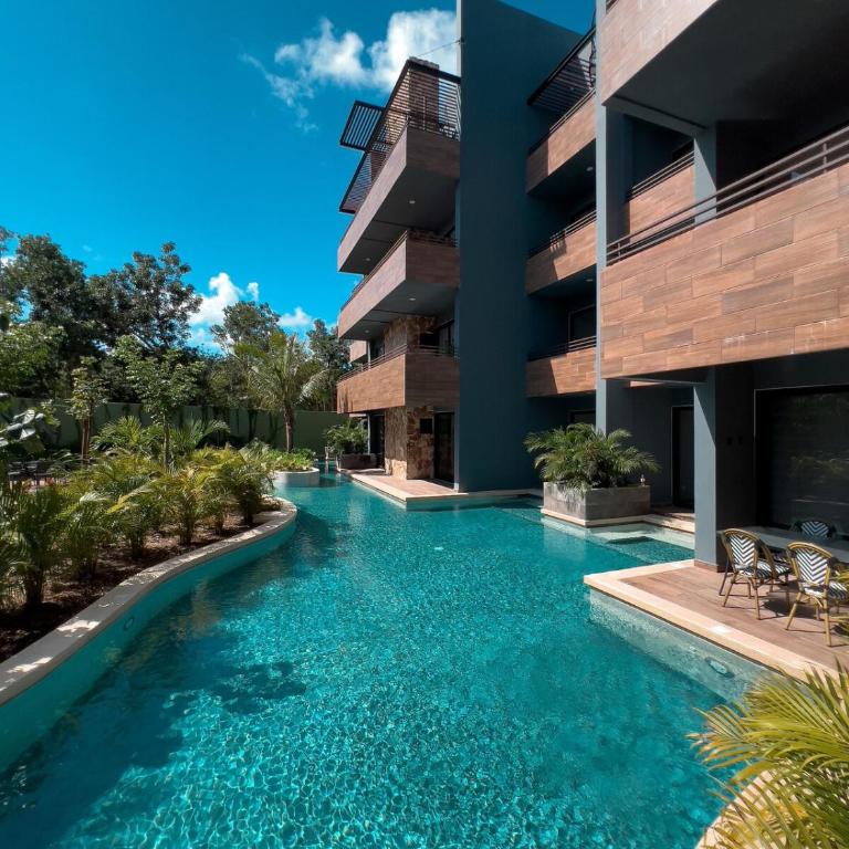 Luxurious 2br in Tulum with Breathtaking Views - Apartamento de 2 dormitorios con vistas al complejo - 2