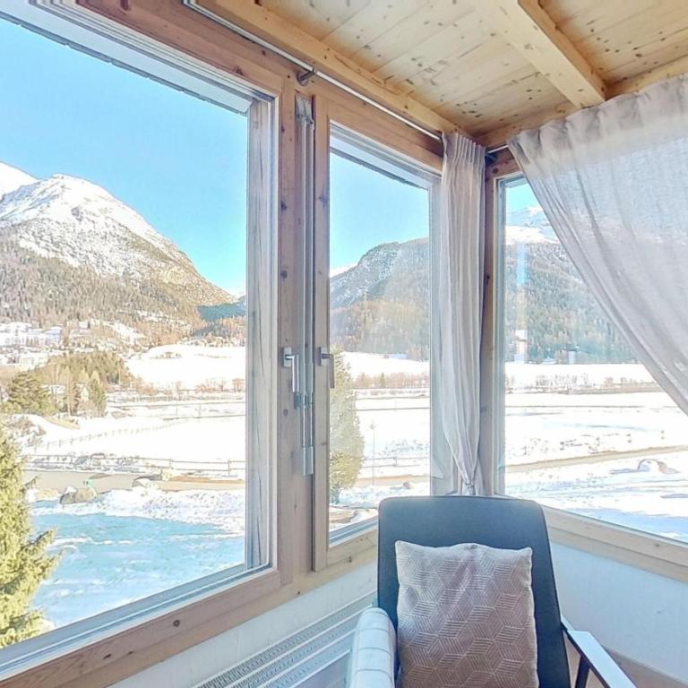 Abitaziun Prünella - La Punt Chamues-ch - Apartment mit Blick auf die Berge - 5