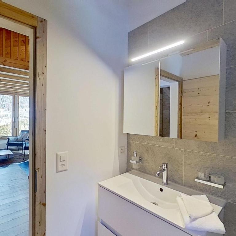 Abitaziun Prünella - La Punt Chamues-ch - Apartment mit Blick auf die Berge - 16
