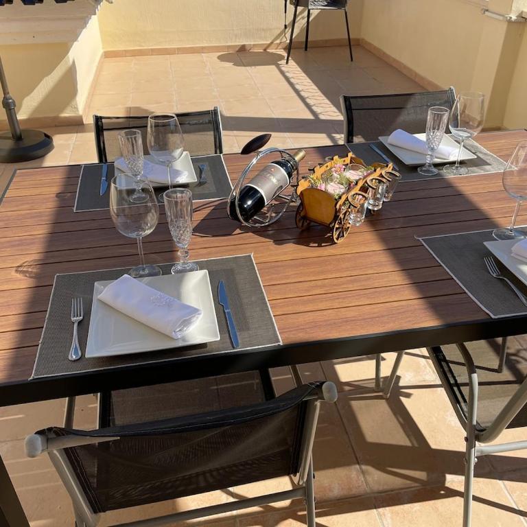 Mirador Azul - Ático dúplex con piscinas - Apartamento de 3 dormitorios - Planta Alta - 83