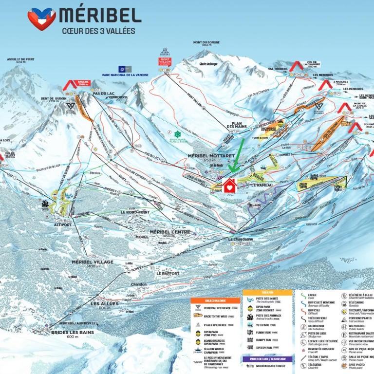 Chalet La Grande Ourse Meribel - superior duplex apartment - Appartement - 42
