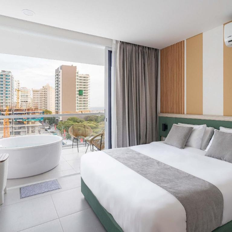 Porto Horizonte - Miethaus - Suite con bañera de hidromasaje y cama grande - 13