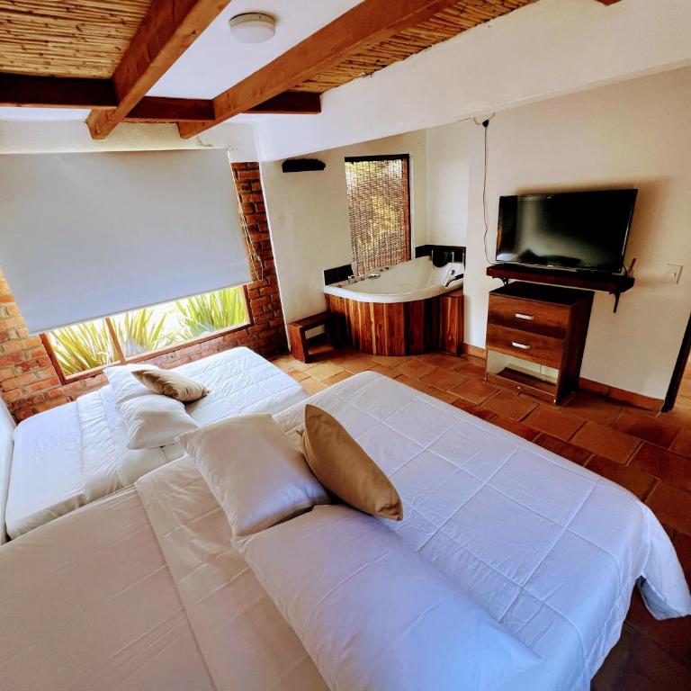 Glamping Pozo Azul, Villa de Leyva - Superior Double or Twin Room with Terrace - 5