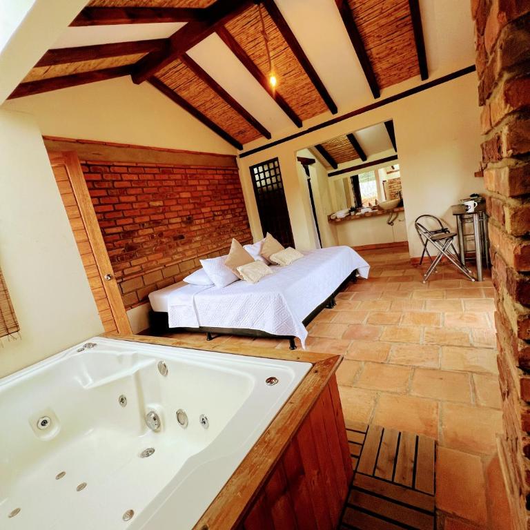 Glamping Pozo Azul, Villa de Leyva - Double Room with Balcony - 5