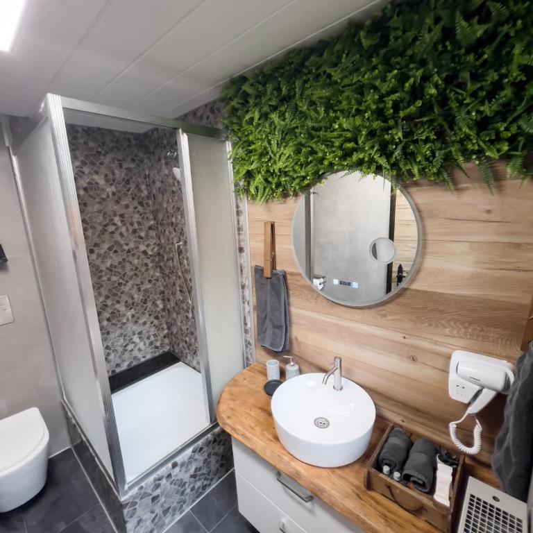 FeWo Ottobeurens Schmuckstück Gemütlich-Stylische Wohnung - AMETHYST - Apartment mit 1 Schlafzimmer - 13