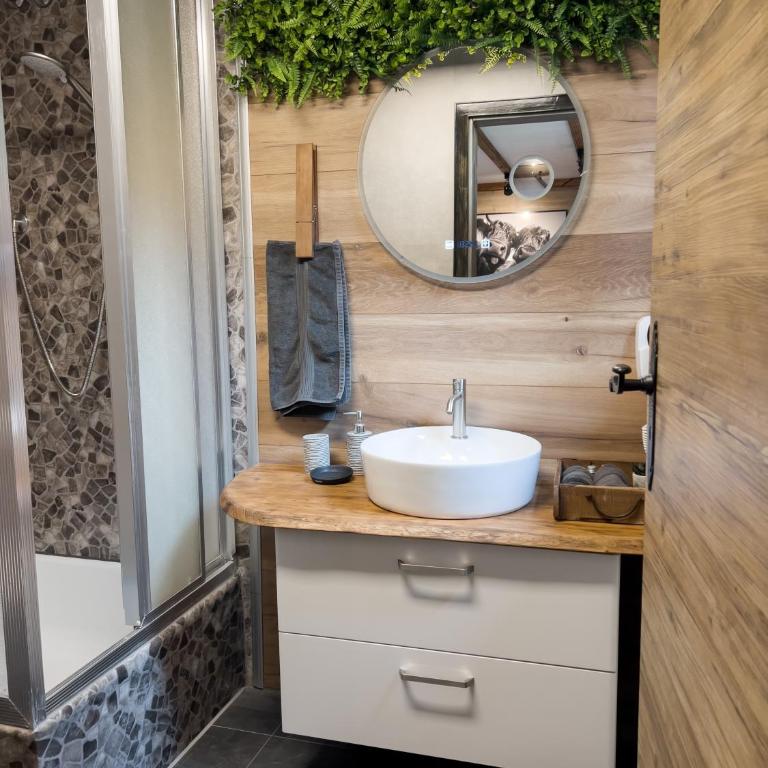FeWo Ottobeurens Schmuckstück Gemütlich-Stylische Wohnung - AMETHYST - Apartment mit 1 Schlafzimmer - 11