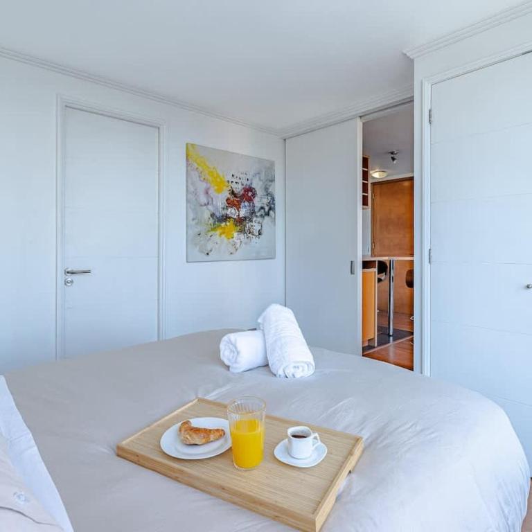 Comodo departamento a pasos del metro y Costanera Center - Apartamento - 4
