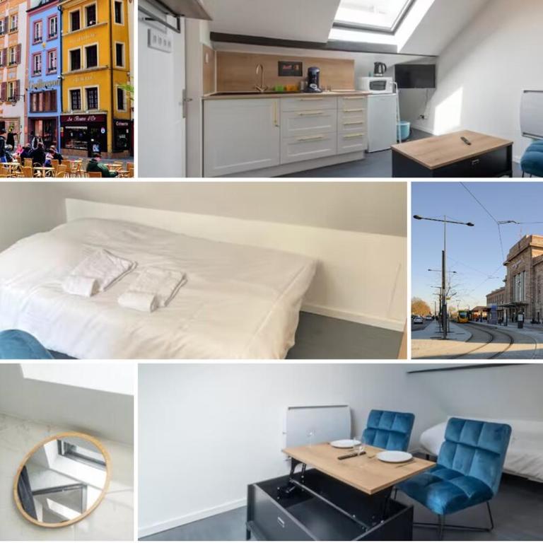 Studio D Quai de l Alma Mulhouse - Appartamento con 1 Camera da Letto - 12