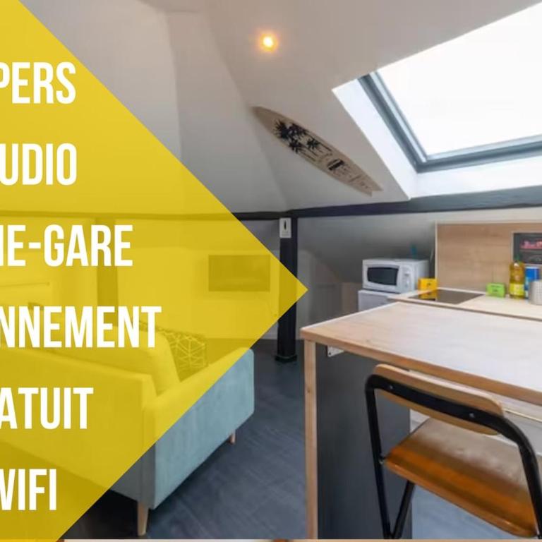 Studio G Quai de l Alma Mulhouse - Appartamento con 1 Camera da Letto - 16