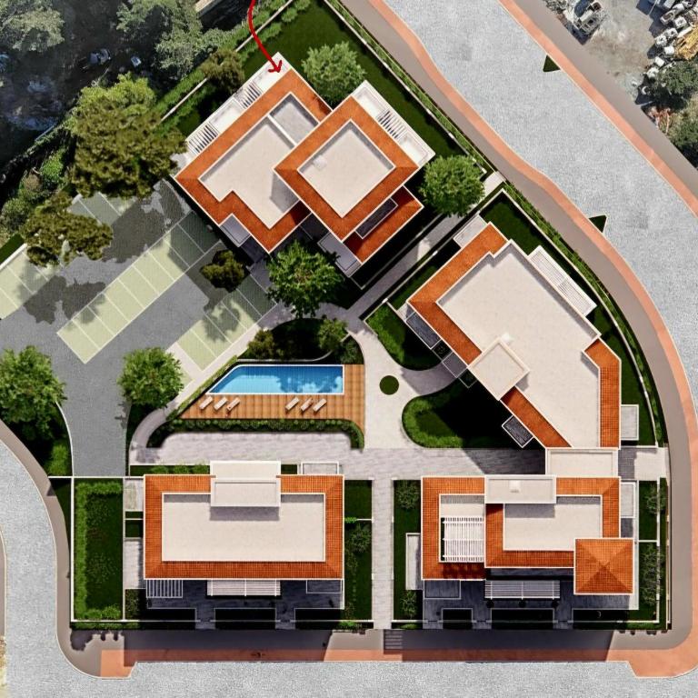 Lustica Bay Centrale 7a4 - Apartman sa 1 Spavaćom Sobom - 33